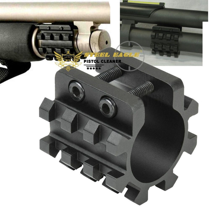 Gauge 1” Shotgun Mag Tube Tri Rail Picatinny Mount 3 Rails 12 GA SKU: GG-TT01