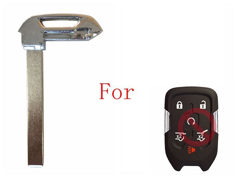For GMC CHEVY Yukon XL 15-18 Emergency KEY BLADE HYQ1AA SKU: CK-C08