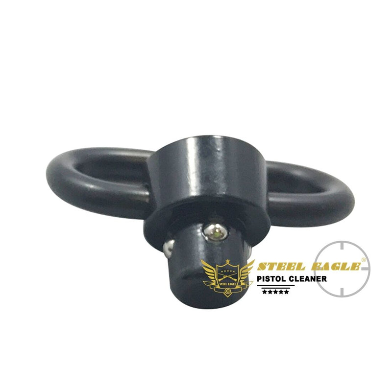 1.25" Black Steel Heavy Duty Push Button QD Quick Release Sling Swivel SKU: GG-TT05