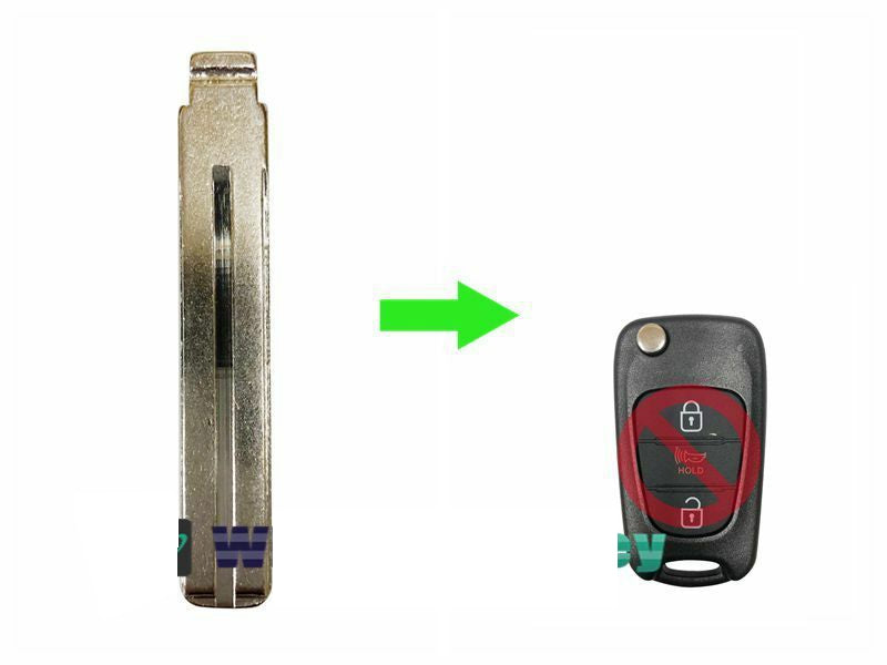 Flip REMOTE High Security Key Blade FOR KIA NY0SEKSAM11AT SKU: CK-G27