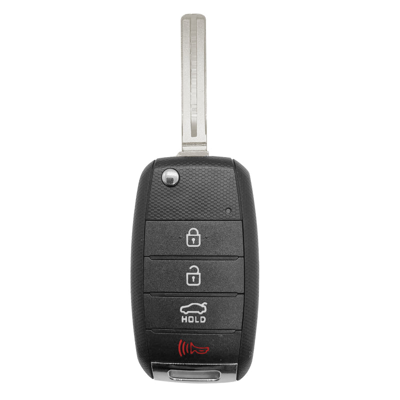 4 Button Flip Remote Key Fob Case Shell for 2013-2014 HYUNDAI Santa Fe SKU: KS-KIA-A03